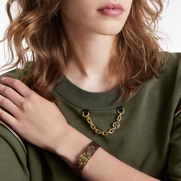 Louis Vuitton Accessories - Nano Monogram Louis Vuitton bracelet.